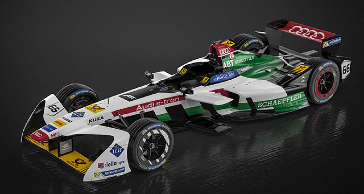 Formule E : Audi dévoile l'e-tron FE04
