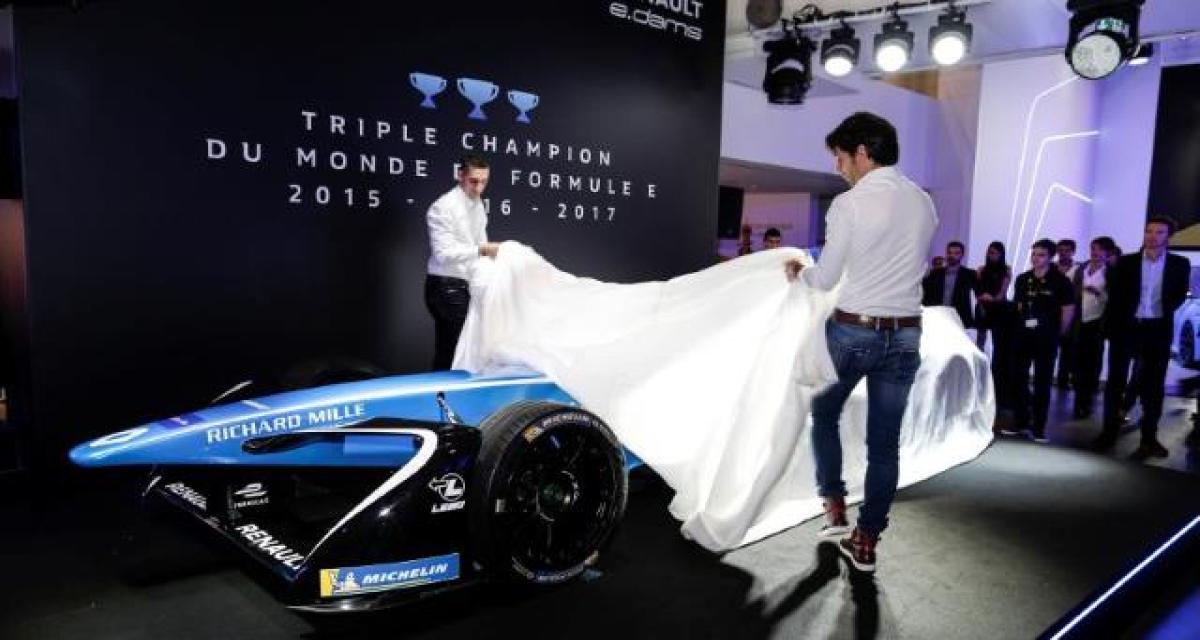 Formule E : Renault e.Dams dévoile la Z.E. 17