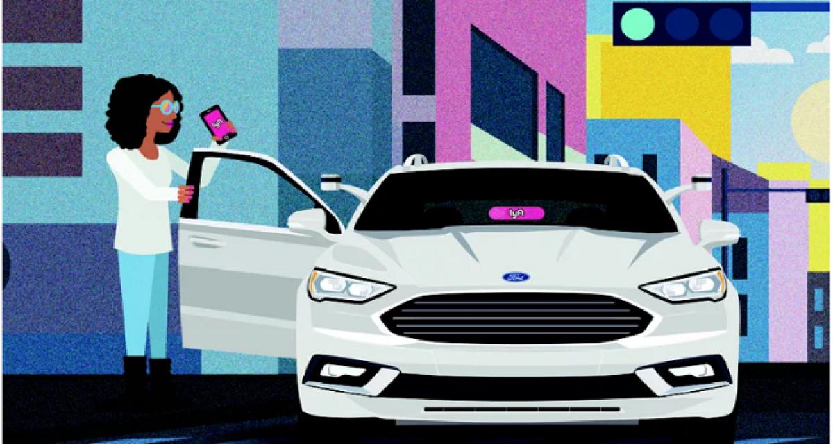 Ford et Lyft partenaires dans la voiture autonome
