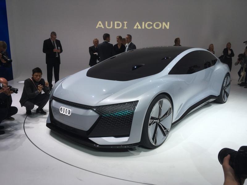 Francfort 2017 Live : Audi Aicon et Elaine Concept [vidéo] 2