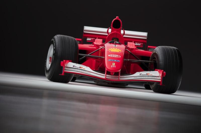 Une Ferrari F2001 ex-Michael Schumacher à vendre ! 1