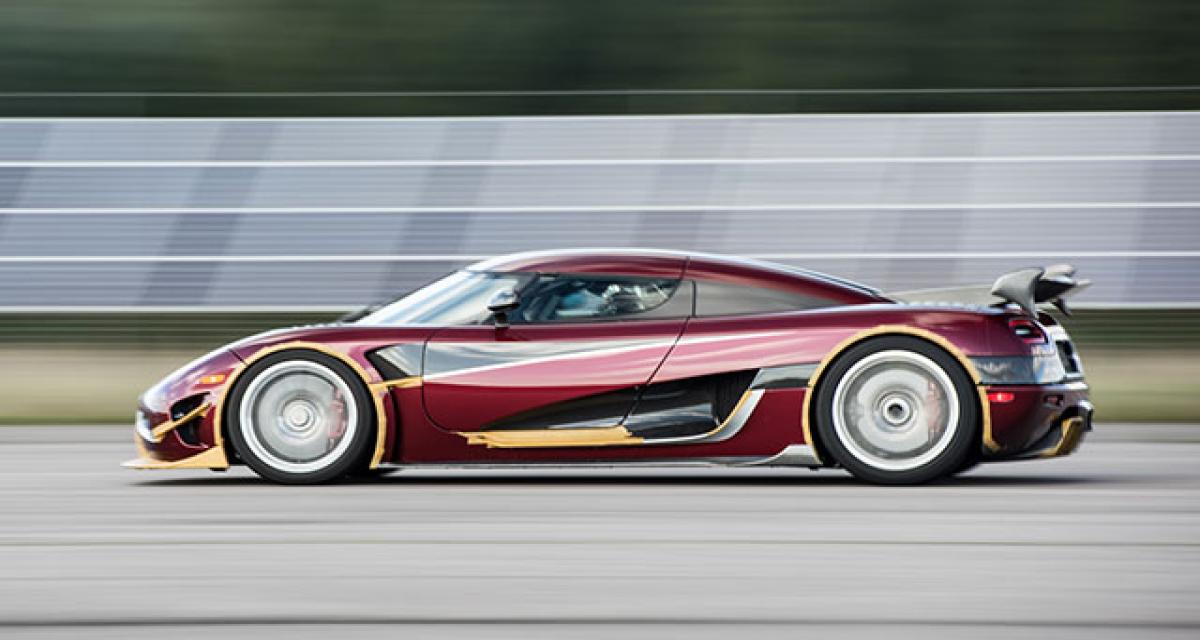Koenigsegg écrase le record du 0-400-0 km/h de la Bugatti Chiron en 36,44s