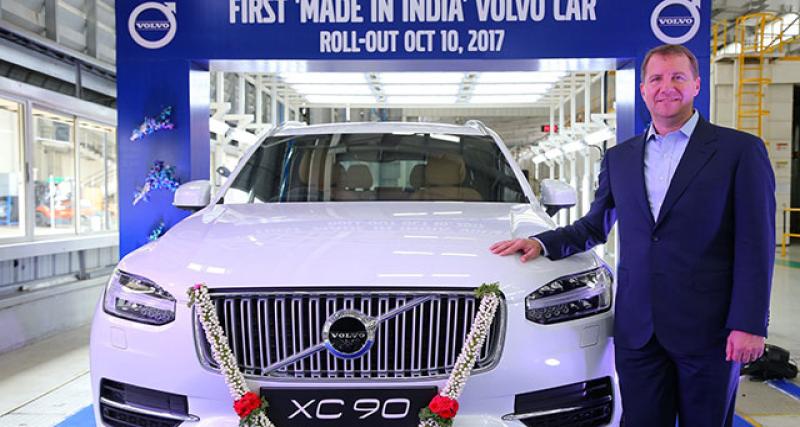  - Volvo en Inde : début de production