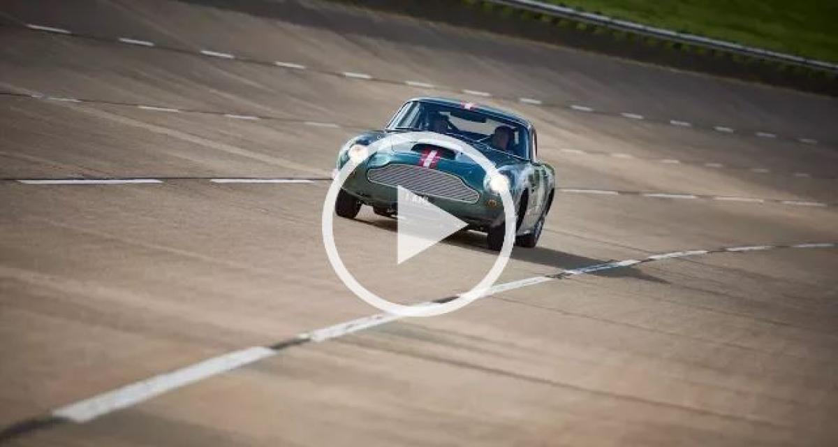 L'Aston Martin DB4 GT Continuation rugit