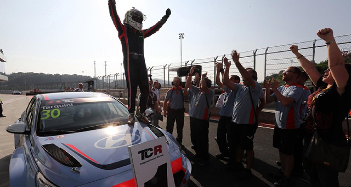 TCR Series : 1re sortie et 1re victoire pour Hyundai