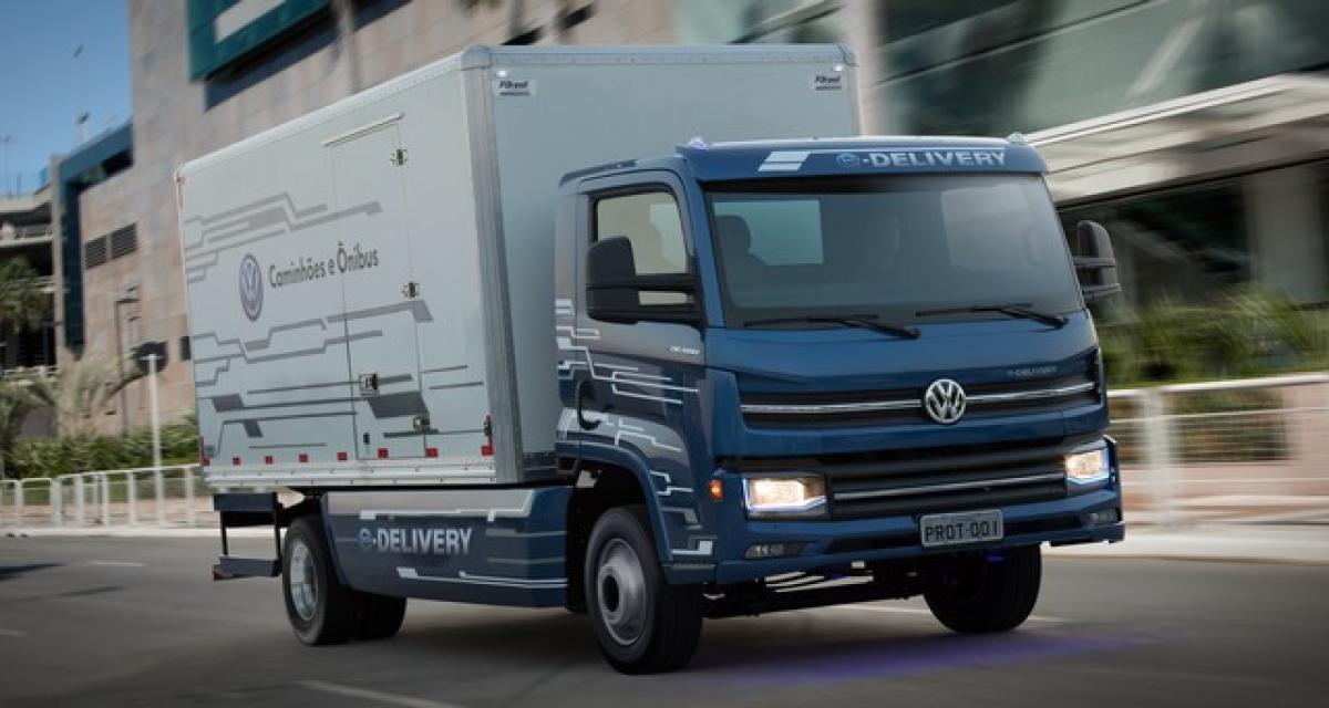Volkswagen e-Delivery, le camion électrique brésilien