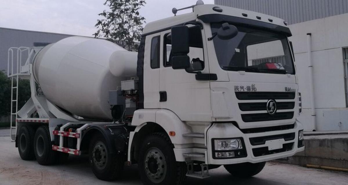 Chine : le camion-toupie hybride de Shaanxi