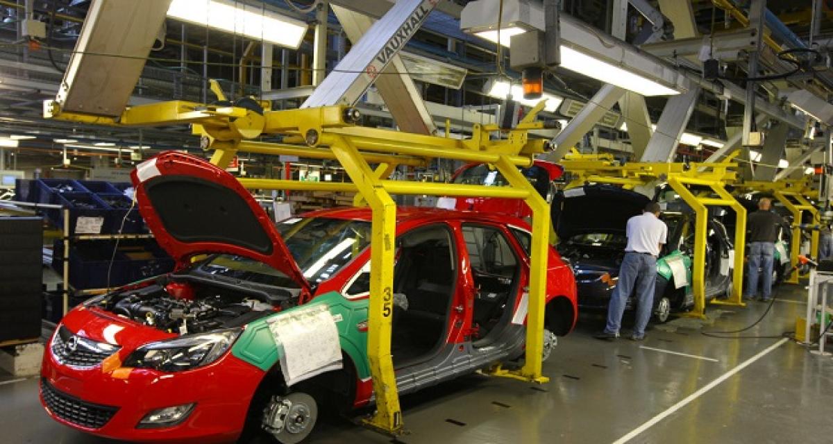 PSA va supprimer 400 emplois chez Vauxhall au Royaume-Uni