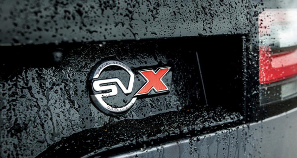 Land Rover : plus de SVX à venir