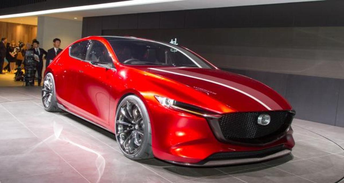 Tokyo 2017 live : Mazda Kai concept, Mazda 3 es-tu là ?