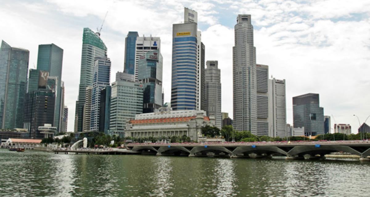 Singapour limite le nombre de voitures