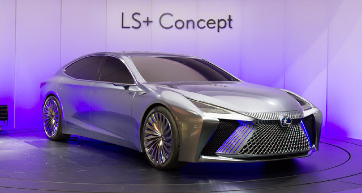 Tokyo 2017 live : Lexus LS+ Concept