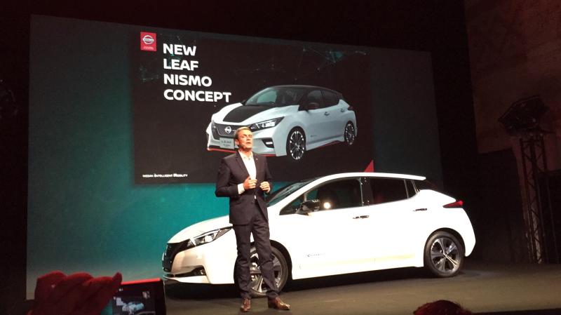  - Tokyo 2017 : la Nissan Leaf Nismo Concept y sera 1
