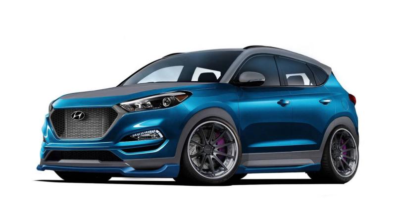  - SEMA 2017 : Hyundai Tucson Sport Concept par Vaccar 1
