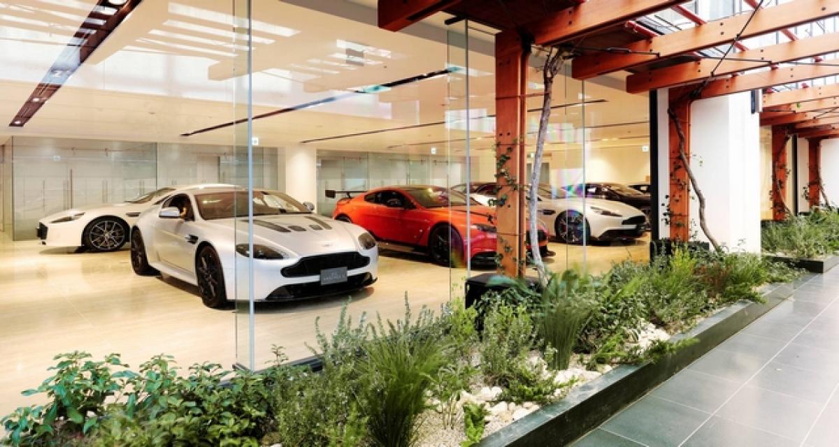 Aston Martin ouvre sa plus grande concession à Tokyo