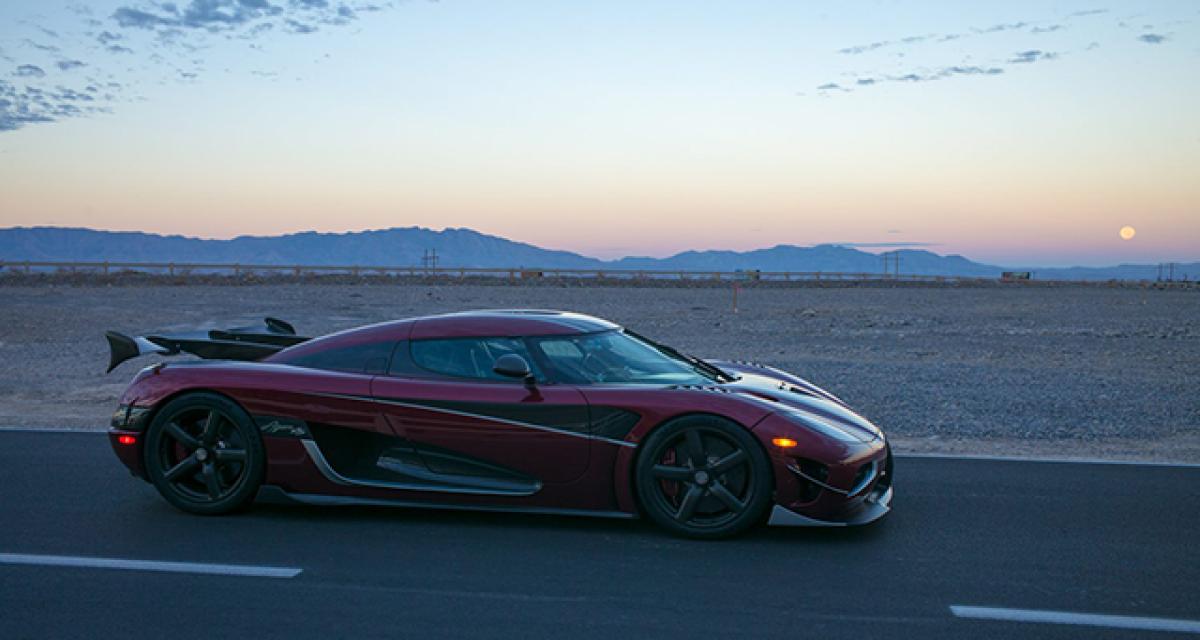 Koenigsegg bat le record du monde de vitesse