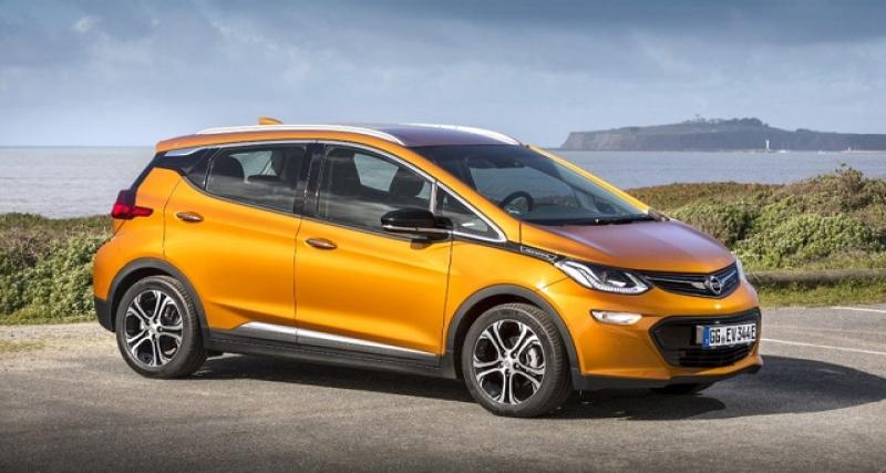  - Hausse massive des tarifs pour l'Opel Ampera-e