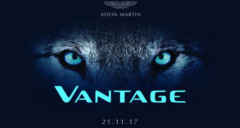  - Nouvelle Aston Martin Vantage : rendez-vous le 21 novembre