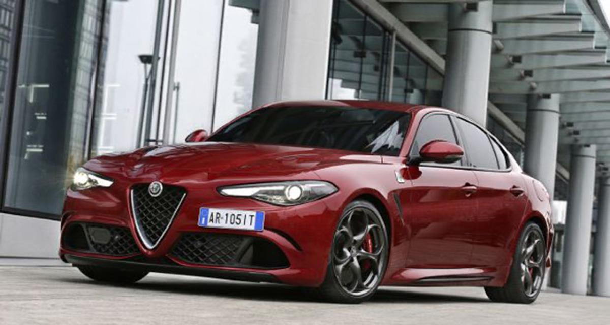Alfa Romeo Giulia : très bientôt avec 350 ch ?