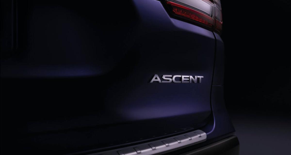 Le Subaru Ascent sera dévoilé le 28 à Los Angeles