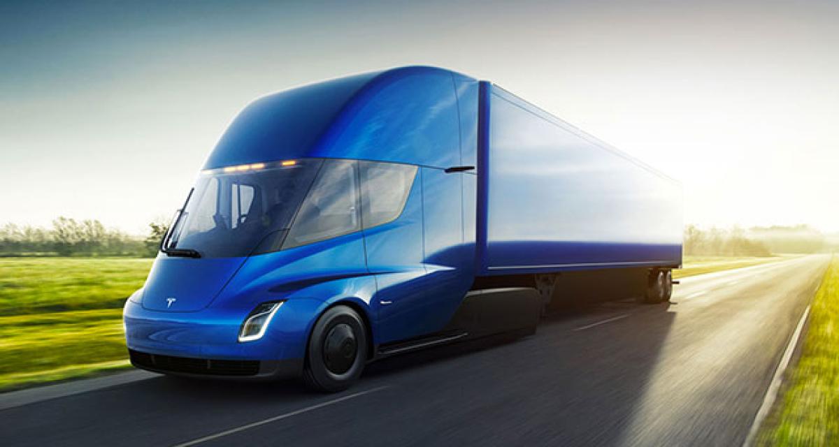 Tesla dévoile son camion, 800 km d'autonomie