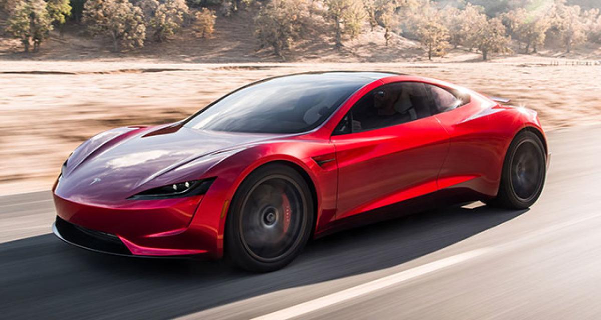 Tesla Roadster : 1,9s, 400 km/h et 1000 km