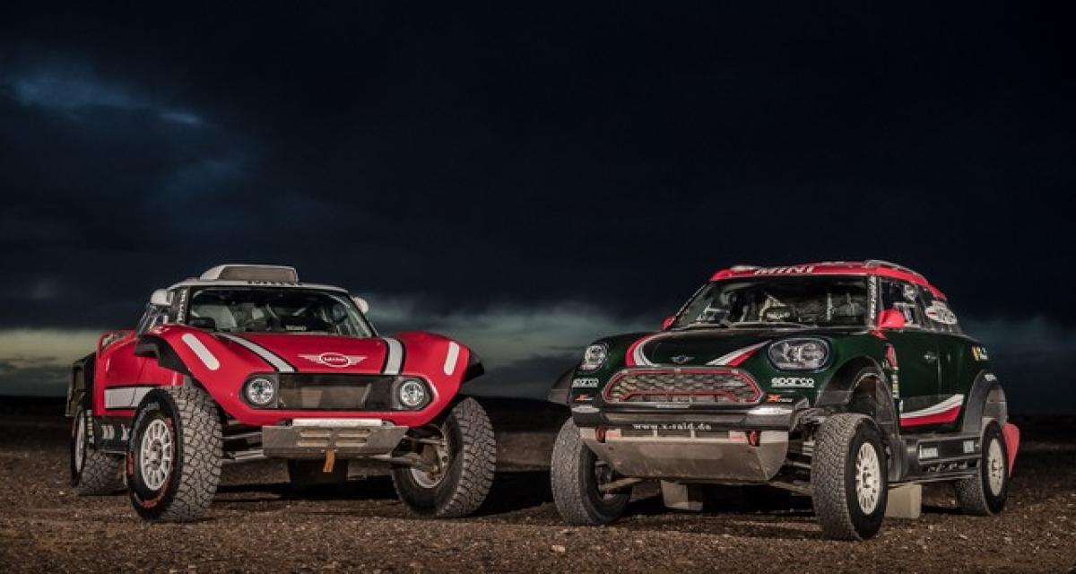Dakar 2018 : MINI John Cooper Works Rally et John Cooper Works Buggy !