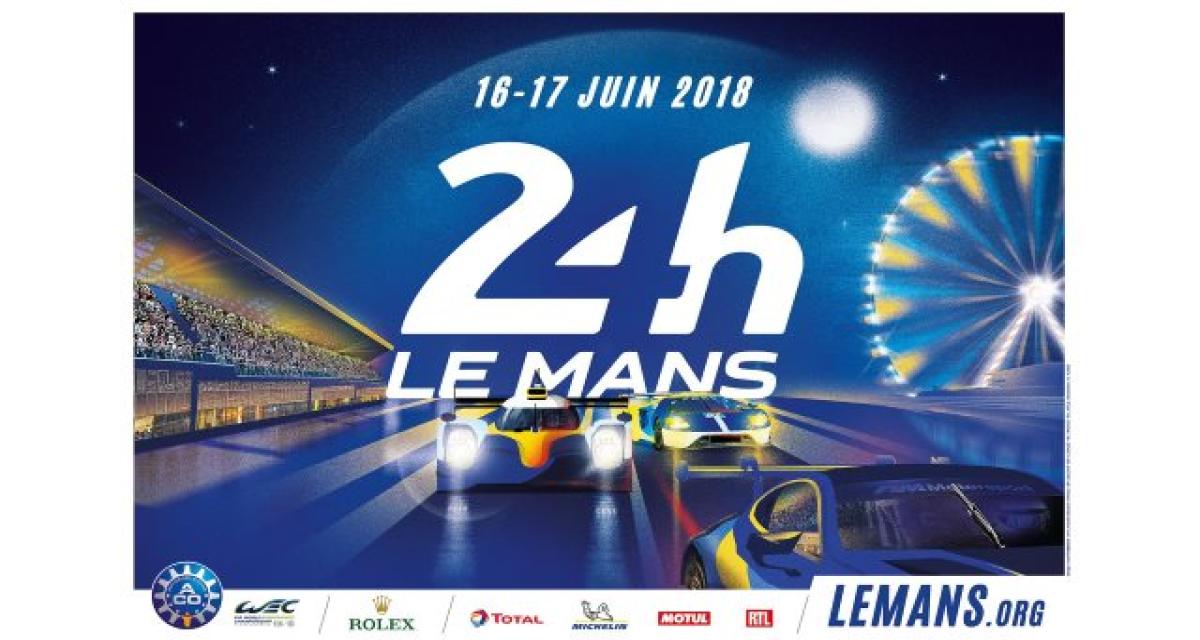 24 Heures du Mans 2018 : l'affiche officielle dévoilée
