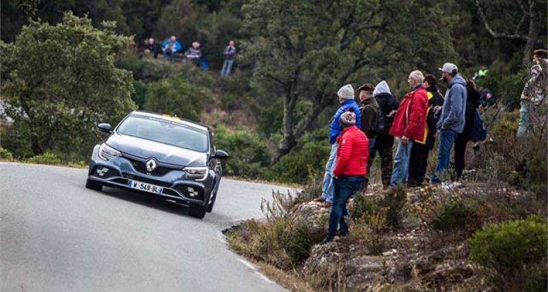  - La Renault Mégane R.S. en ouverture du Rallye du Var