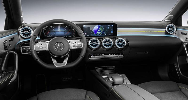  - La nouvelle Mercedes Classe-A montre son intérieur