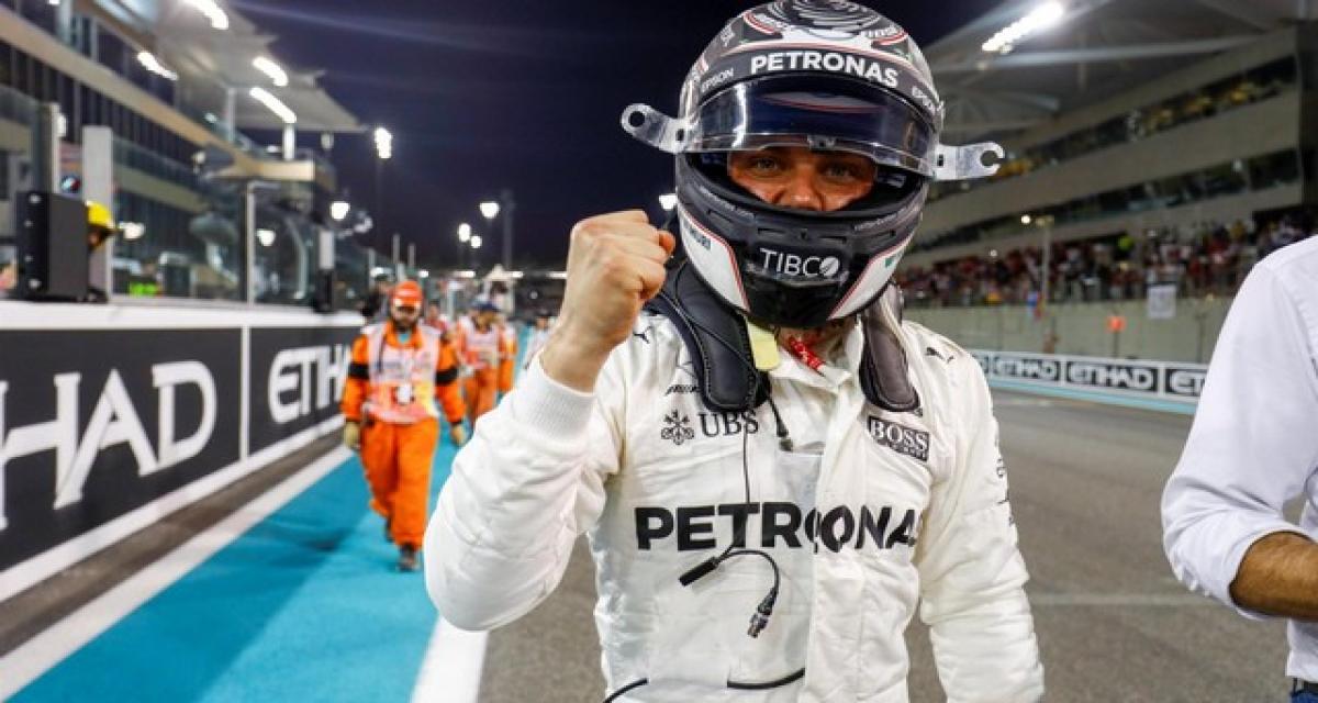 F1 Abu Dhabi 2017: Doublé Bottas-Hamilton pour conclure