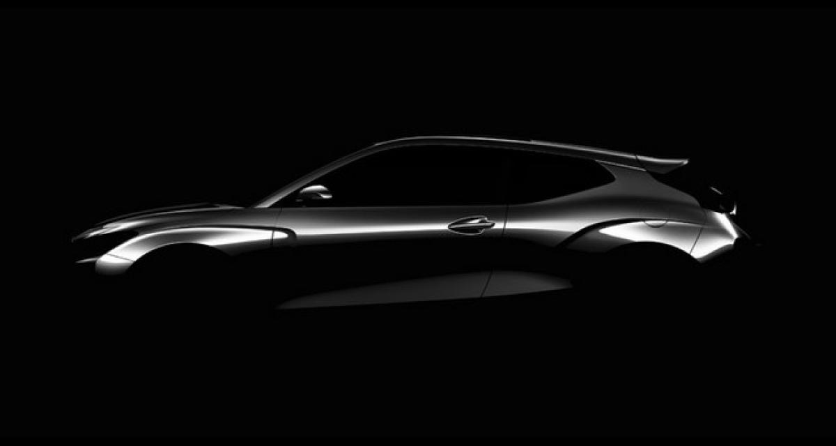 Detroit 2018 : premiers teasers du Hyundai Veloster