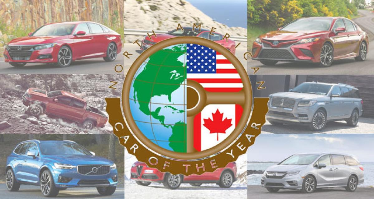 North American Car Of The Year, les finalistes