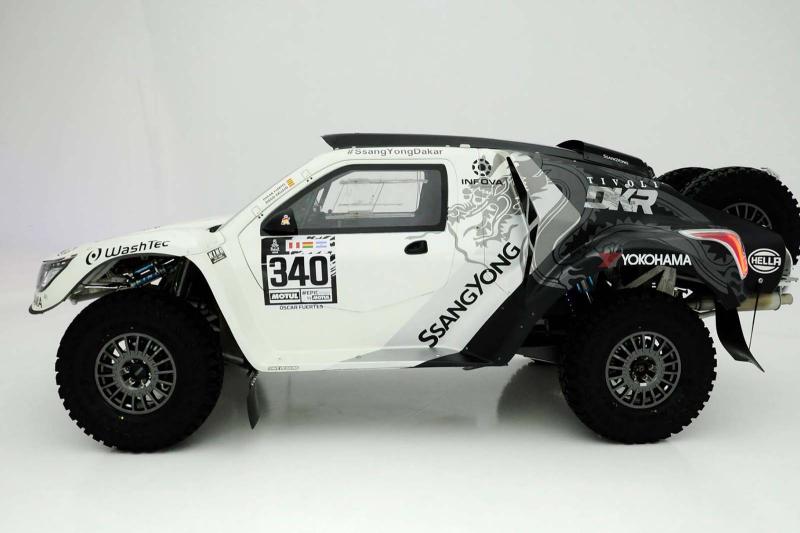  - Dakar 2018 : le Ssangyong Tivoli DKR dévoilé 1