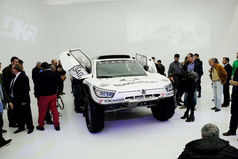  - Dakar 2018 : le Ssangyong Tivoli DKR dévoilé 1