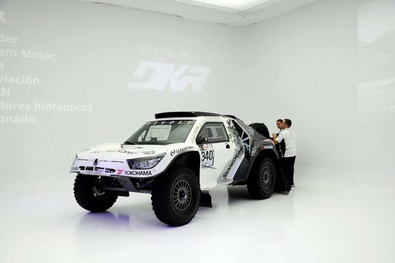  - Dakar 2018 : le Ssangyong Tivoli DKR dévoilé 1