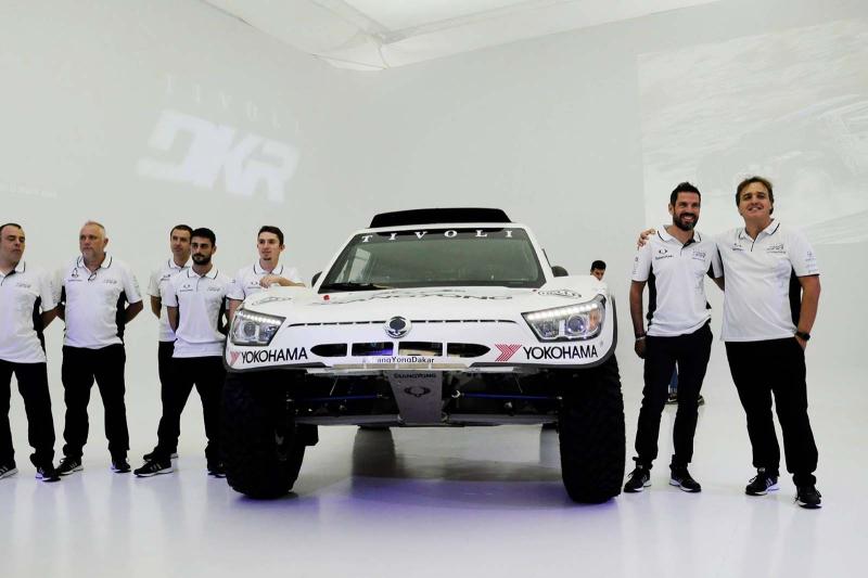  - Dakar 2018 : le Ssangyong Tivoli DKR dévoilé 1