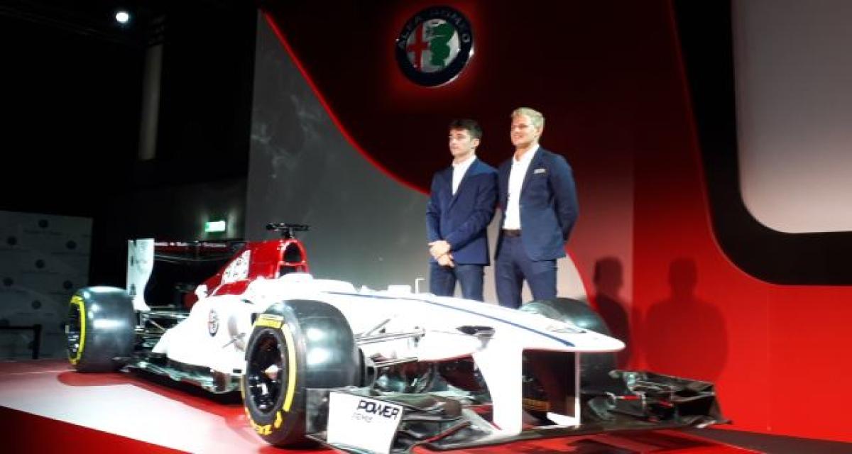F1 2018 : Alfa Romeo Sauber roulera avec Leclerc et Ericsson