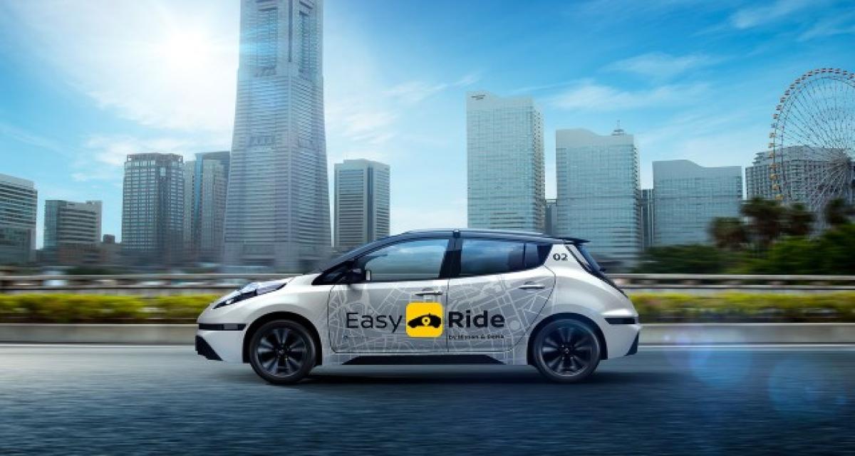 Easy Ride : la Nissan Leaf autonome en test au Japon