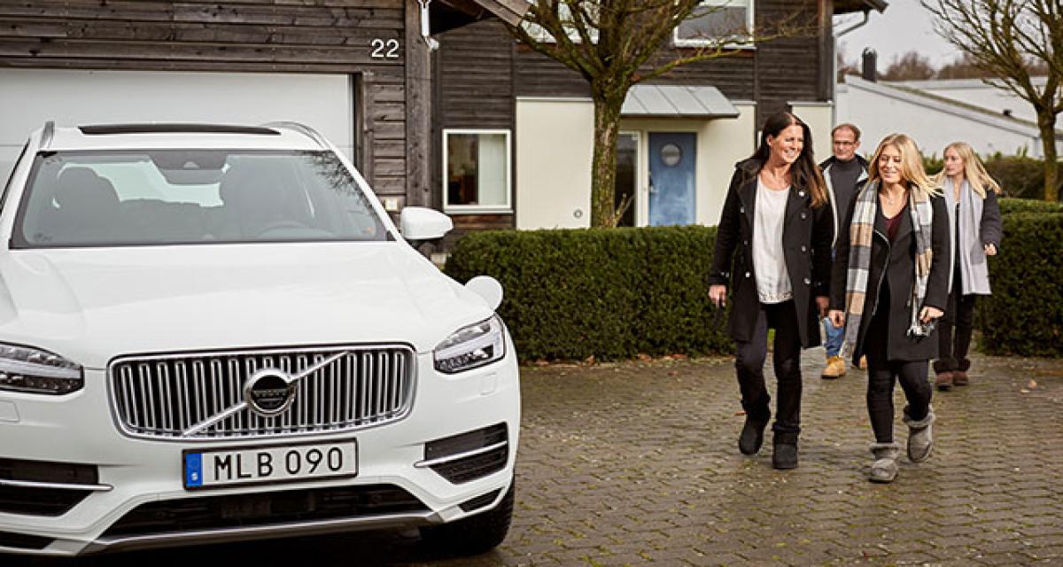 Volvo confie les premiers XC90 autonomes à des familles