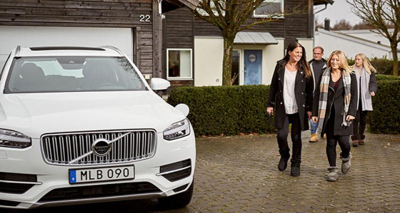  - Volvo confie les premiers XC90 autonomes à des familles