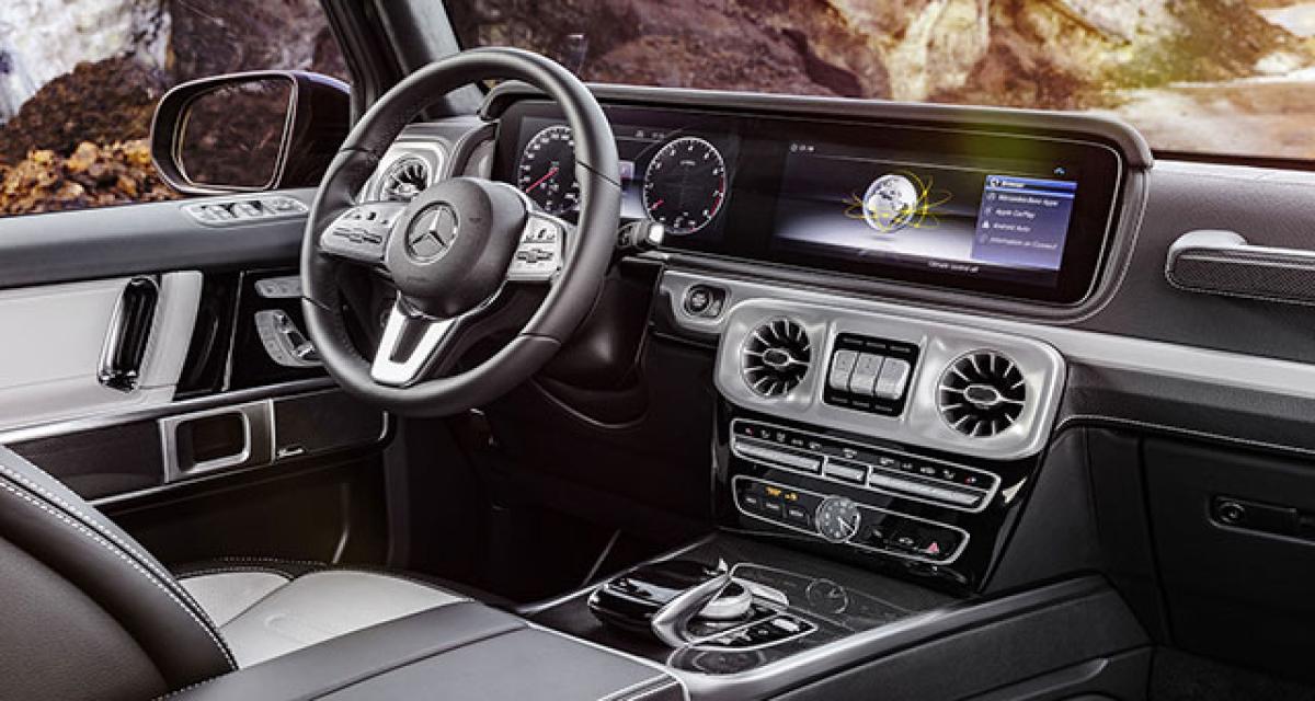 Le Mercedes Classe-G montre son intérieur avant Détroit
