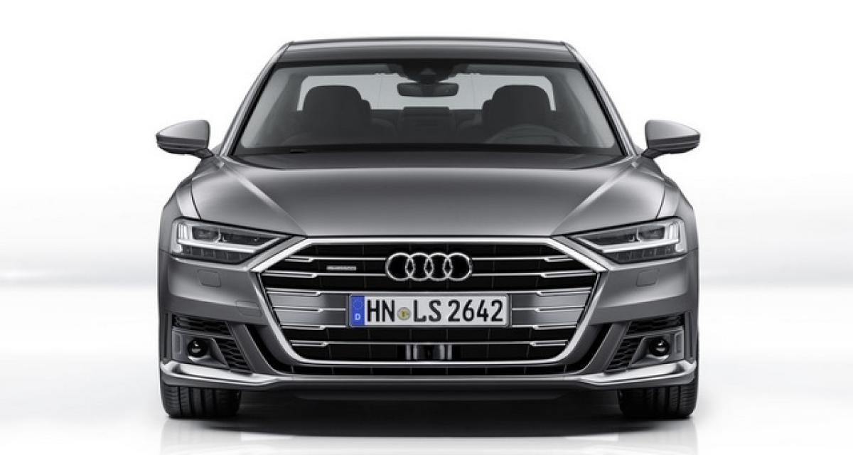 Plus de dynamisme pour l'Audi A8