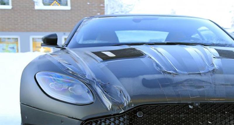  - La future Aston Martin Vanquish surprise en Laponie