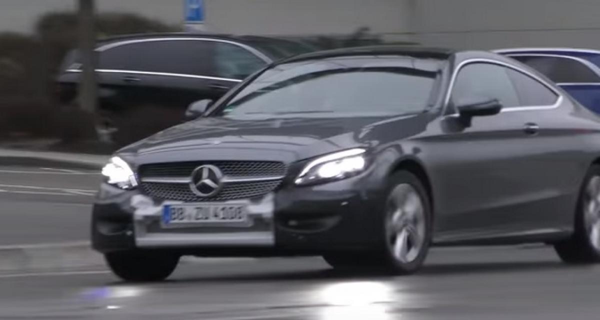 Spyshots : Mercedes Classe C Coupé et Cabriolet
