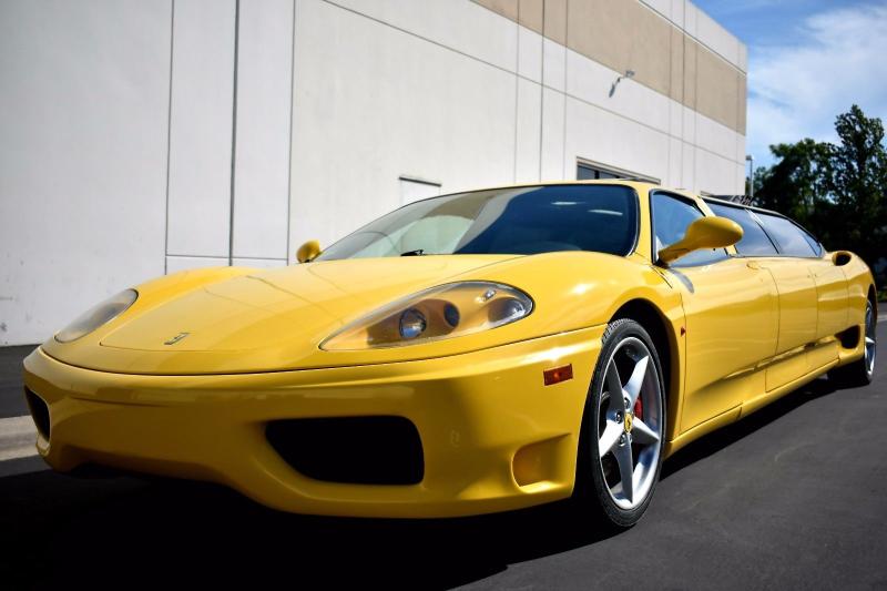 Une Ferrari 360 Limousine sur Ebay 1