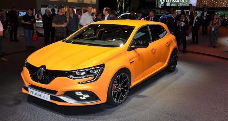  - La Renault Megane RS à partir de 37 600 euros