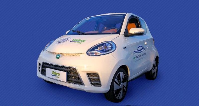  - CES 2018 : Valeo présente sa voiture électrique low-cost 48V