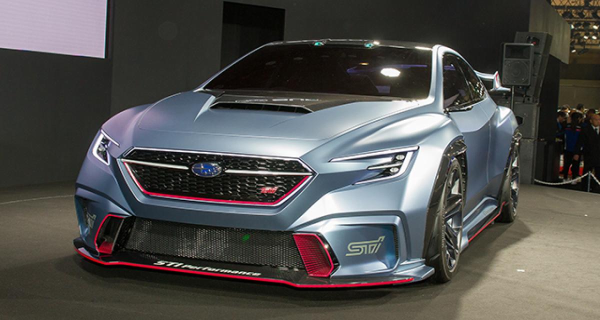 Tokyo Auto Salon 2018 live : Subaru VIZIV Performance STI Concept
