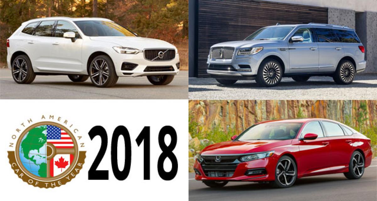 Honda, Volvo et Lincoln récompensés à Détroit